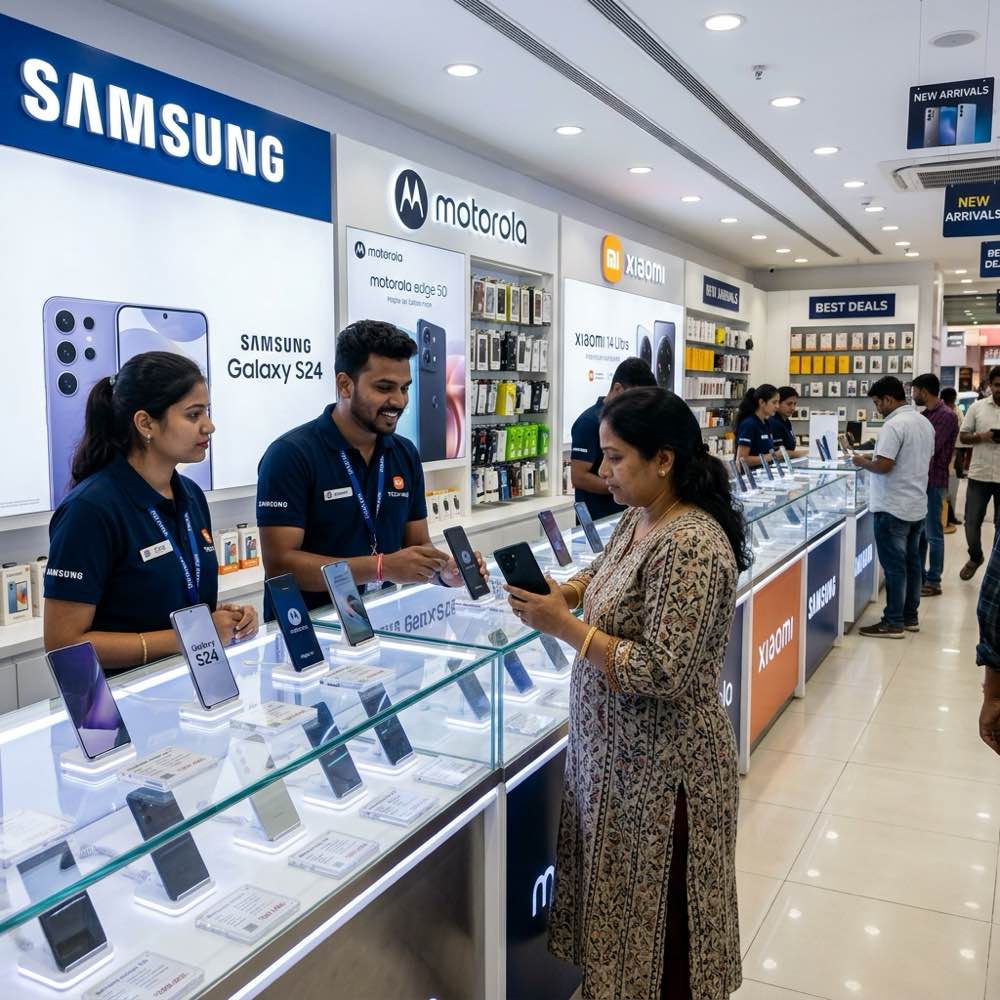 Arnav Telecom Store Interior
