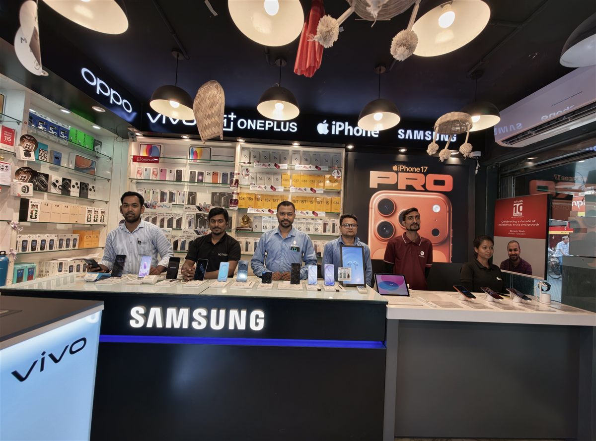 Arnav Telecom Store Interior