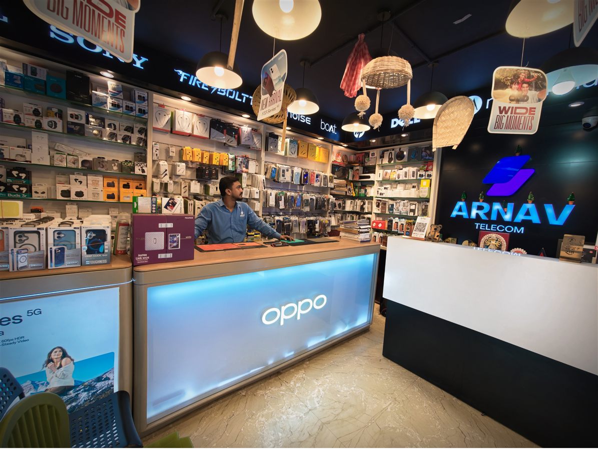 Happy Customer at Arnav Telecom